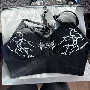 Civil Regime blooming through chaos seamless bra NEW WITH TAGS